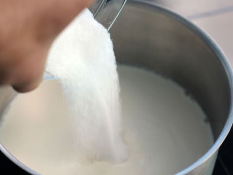 Gâteau aux amandes et sa crème citron - 18