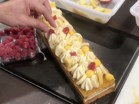 Gâteau d'anniversaire vanille & passion - 109