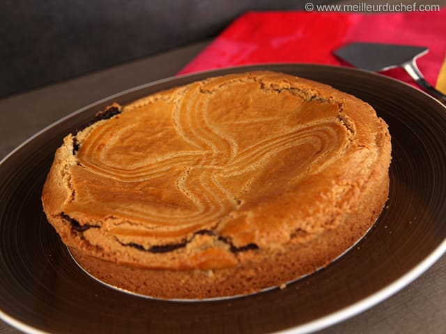 Gâteau basque au chocolat