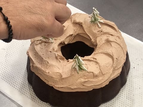 Gâteau gingerbread de Noël au chocolat - 50