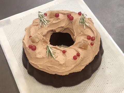 Gâteau gingerbread de Noël au chocolat - 52