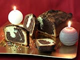 G&acirc;teau marbr&eacute; au chocolat
