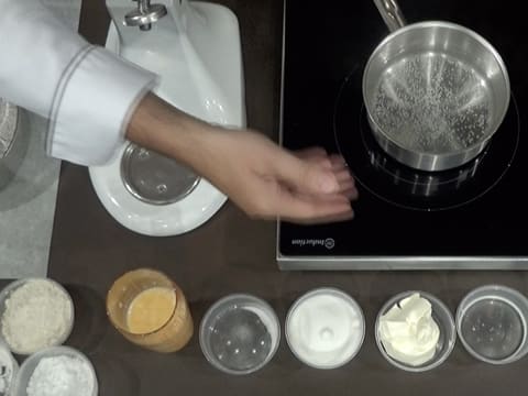 Tous les ingrédients pour la réalisation du biscuit fromage blanc