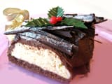 G&acirc;teau de No&euml;l chocolat/orange