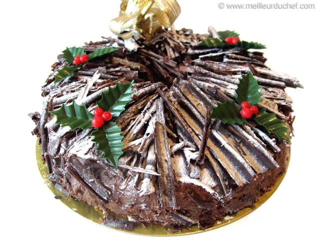 Gâteau de Noël chocolat/orange