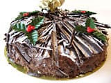 Gâteau de Noël chocolat/orange - 33