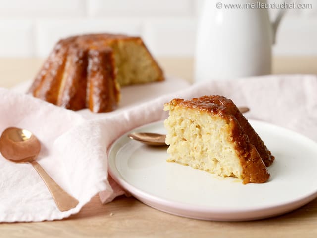 Gâteau de riz au caramel