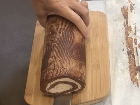 Gâteau roulé aux marrons et chocolat - 62