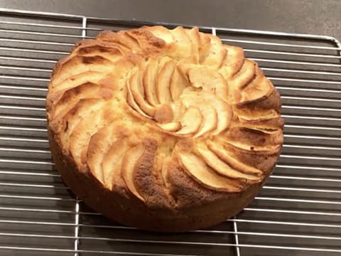 Gâteau au yaourt aux pommes - 27