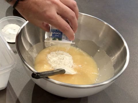 Gâteau au yaourt aux pommes - 8