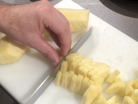 Gaufres à la coco et sa compotée d'ananas - 15