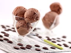 Glace au chocolat