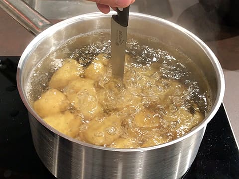 Gnocchis de pommes de terre et langoustines rôties - 7