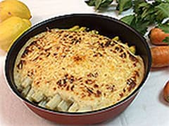 Asperges en gratin