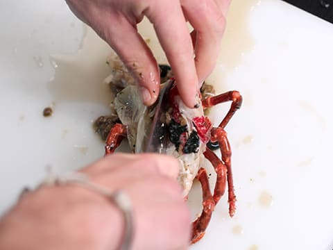 Homard de nos côtes, vin chaud aux fleurs d'hibiscus et choux d'hiver - 45