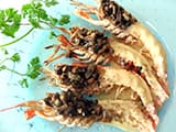 Langoustines flamb&eacute;es au whisky