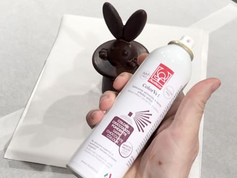Moulage en chocolat du lapin Bunny - 90