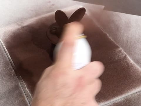 Moulage en chocolat du lapin Bunny - 92