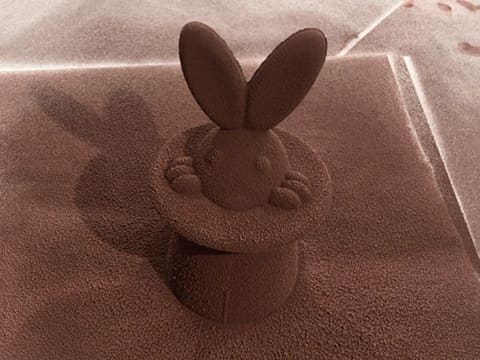 Moulage en chocolat du lapin Bunny - 94