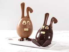 Moulage en chocolat du lapin Eddie