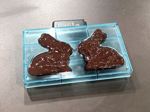 Moule à chocolat lapin