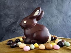 Lapin de Pâques en chocolat