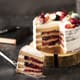 Layer cake aux fruits rouges