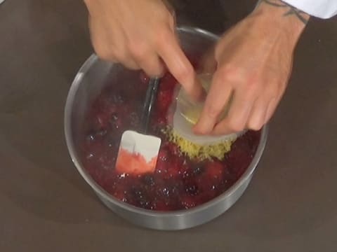 Layer cake aux fruits rouges - 66