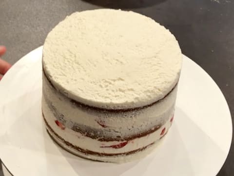 Layer cake aux fraises - 49