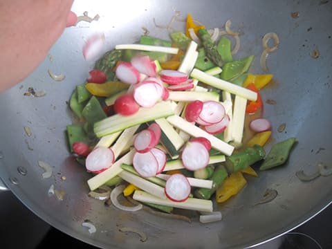 Lotte à l'américaine et ses légumes wok - 34