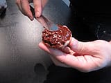 Macarons au chocolat - 16