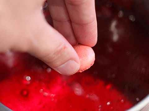 Mini-macarons à la fraise - 25