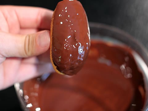 Madeleines enrobées au chocolat - 24