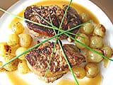 Médaillon de veau et foie gras au raisin - 29