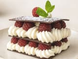 Mille-feuille chocolat/framboise