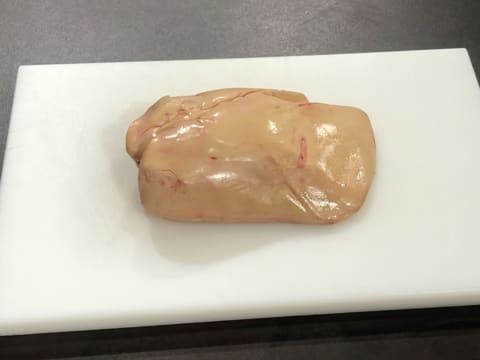 Mille-feuille de foie gras et chocolat - 1