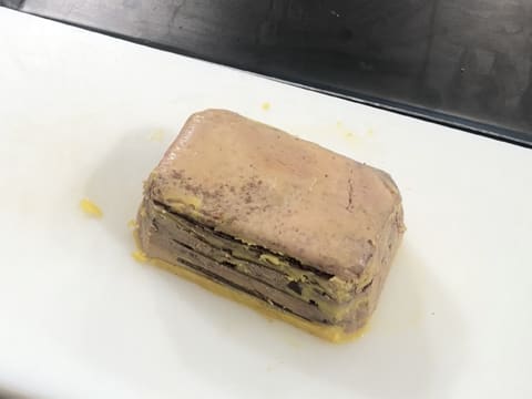 Mille-feuille de foie gras et chocolat - 109