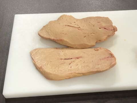 Mille-feuille de foie gras et chocolat - 5