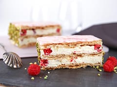 Mille-feuille framboises