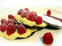 Mille-feuille chocolat et framboise