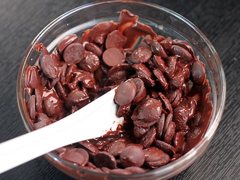 Millefeuille chocolat, praliné et marrons - 1