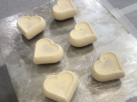 Mini-cœurs praliné/Gianduja de la Saint Valentin - 105