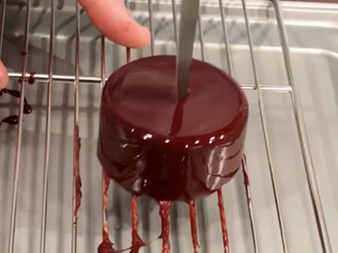 Mini-entremets chocolat framboise - 99