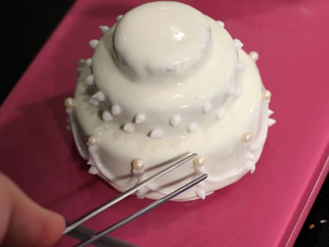 Mini wedding cake à la pistache - 37