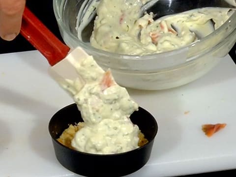 Moelleux façon cheese cake au saumon fumé - 22