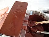 Bûche en chocolat (moulage) - 11