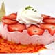 Mousse à la fraise et sa chantilly