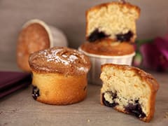 Muffins aux myrtilles