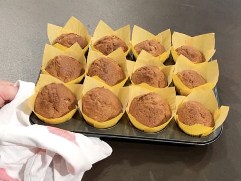 Muffins à la banane et glaçage Gianduja - 28