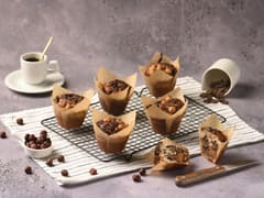 Muffins au chocolat et praliné